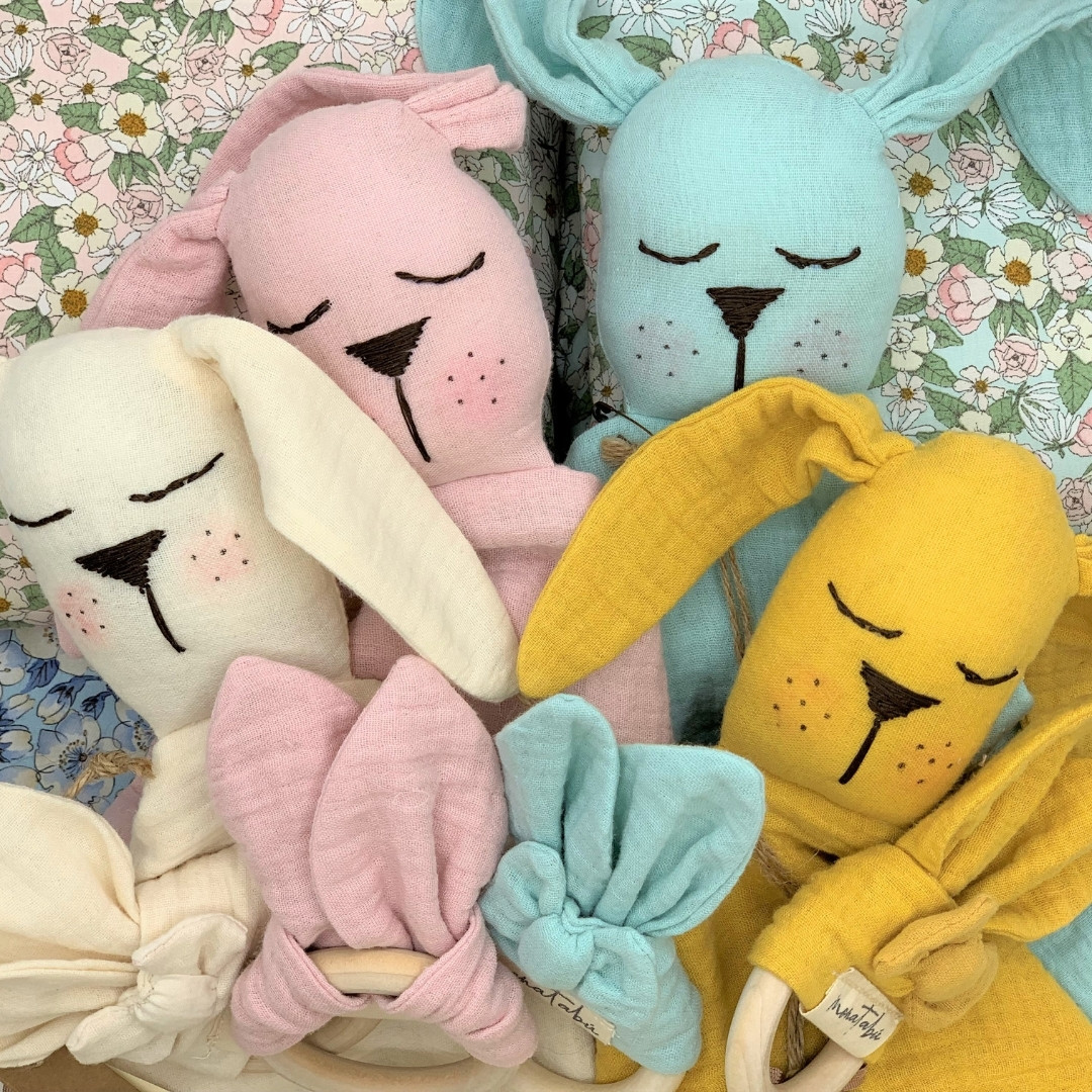GRUPAL PACK DOUDOU PRIMOSOSO 2 Pack doudou rosa + Cambiador + Mordedor - Imagen 8