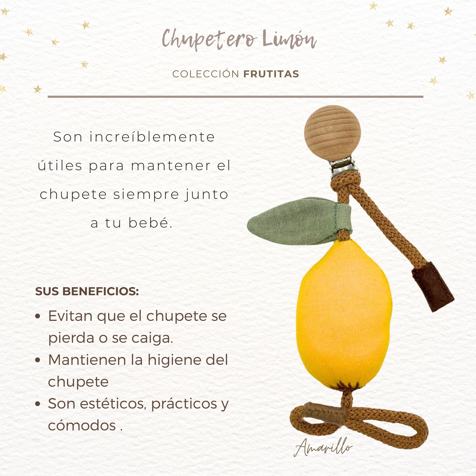 CHUPETERO FRUTAS LIMON 1 Chupetero limón